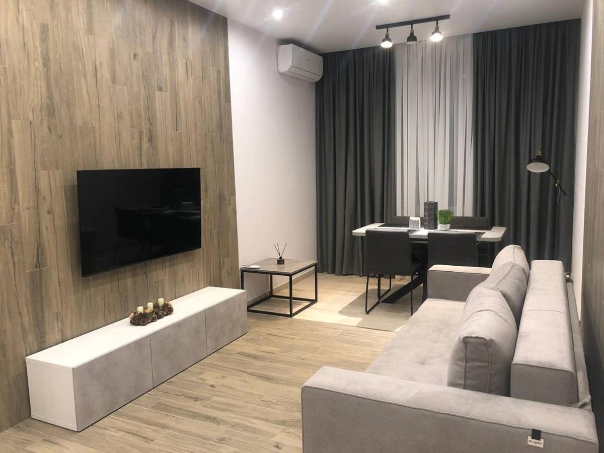 كييف 25D-Floor Sky Luxury Apartment! Fantastic View! المظهر الخارجي الصورة